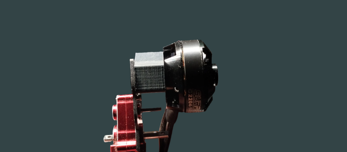 BHK-9 /COMPACT/ KOMODO/ Center Motor mount/ works with Most other similar Outrunner motors motor/ 19mm Screw set Mount