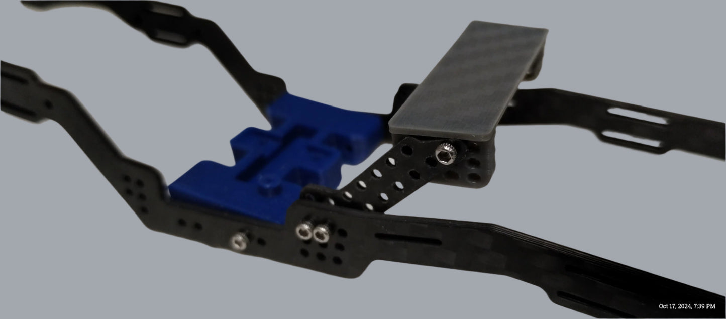 BHK-15,  ESC/Receiver Tray. Set Of 2 Fabricate to your needs.24 chassis universal .